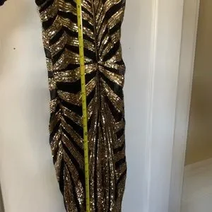 Forever 21 Dresses Metallic Sequin Bodycon Dress Gatsby Poshmark